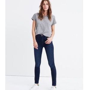 Madewell 10" High-Rise Skinny Jeans Hayes Wash-29S